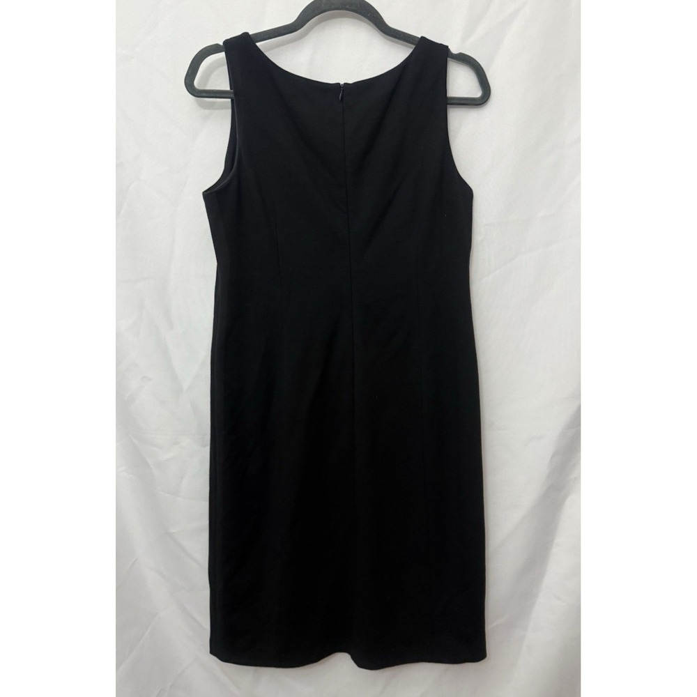 Eileen Fisher Womens Black‎ Sleeveless Lined A Line Dress Womens Size 6 - Picture 2 of 9